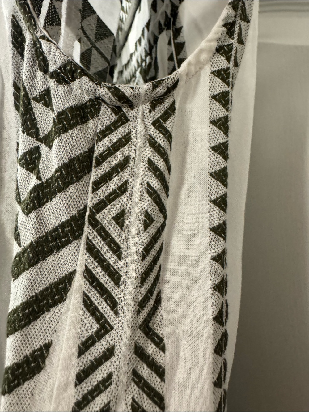 Dylan Alexa Sleeveless Geometric Tiered Mini Dress - Picture 7 of 12